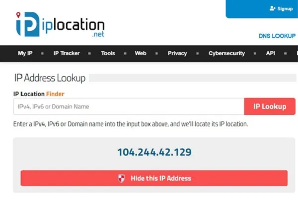 IPLocation.net – Professional IP analysis platform